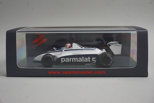 1:43 Spark S4790 Brabham BT49 Winner Long Beach GP 1980 #5 N. Piquet model car