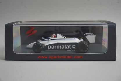 1:43 Spark S4790 Brabham BT49 Winner Long Beach GP 1980 #5 N. Piquet model car