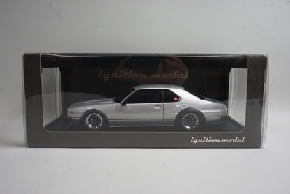 1:18 ignition model IG3465 Nissan Skyline 2000 GT-ES (C210) Silver