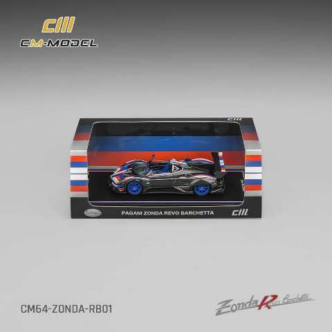 [ Pre-order ] CM64-Zonda-RB01 CM-Model 1:64 Pagani Zonda Revo Barchetta 1 of 1