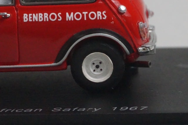 1:43 Spark S2660 Mini Cooper East African Safari 1967 #8 model car