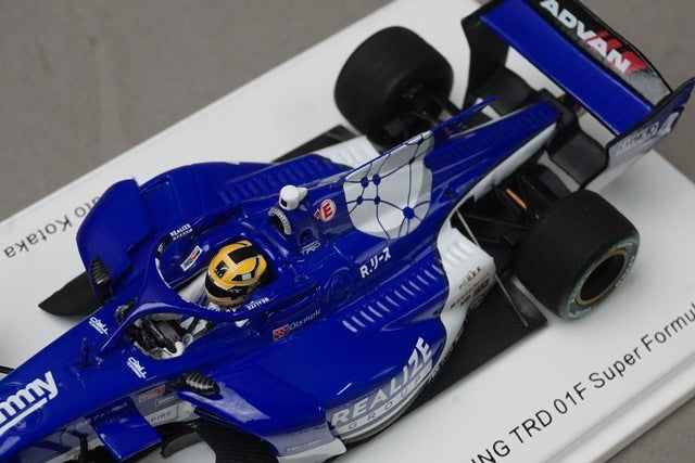 1:43 Spark SFJ004 Realize Corporation Kondo SF23 TRD 01F Super Formula model car