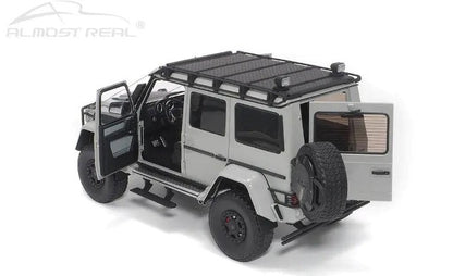 860306 Almost Real Model 1:18 Brabus 550 Adventure Mercedes-Benz G-Class 4×4 2017 Gray model car