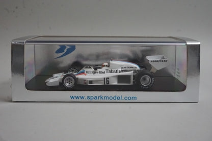 1:43 SPARK S3830 Shadow DN8 Austrian GP 1977 #16 A. Merzario model car