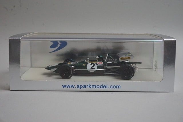 1:43 SPARK S2145 Lotus 69 Pau GP Winner 1970 #2 J. Rindt model car