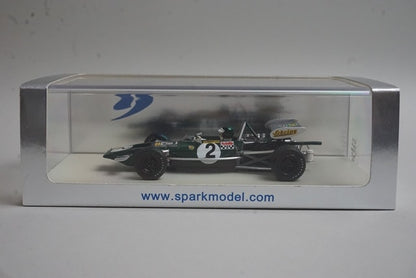 1:43 SPARK S2145 Lotus 69 Pau GP Winner 1970 #2 J. Rindt model car