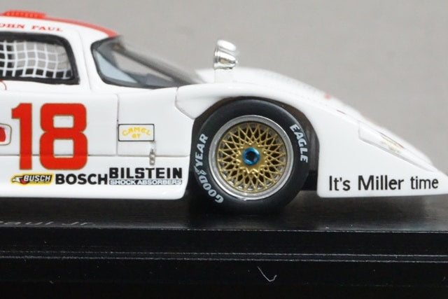 1:43 SPARK S8603 Lola T600 Laguna Seca 100 Mile IMSA Winner 1982 #18 J. Paul Jr. model car