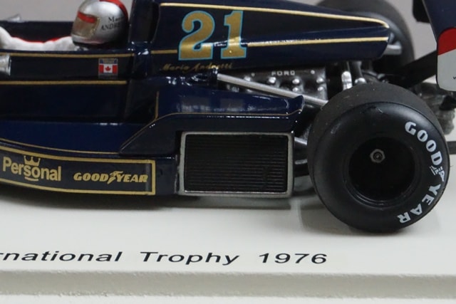 1:43 SPARK S4044 FW05 International Trophy 1973 #21 M. Andretti model car