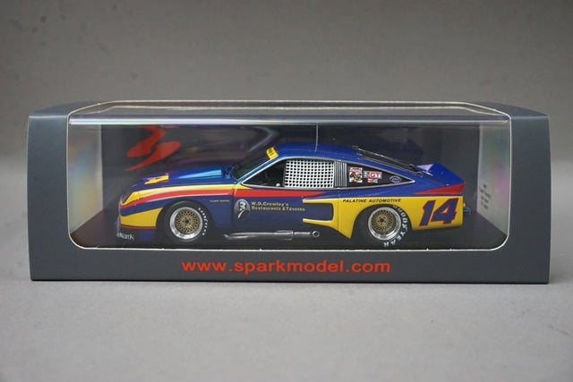 1:43 SPARK S0860 Chevrolet Monza Road Atlanta Winner 1976 #14 model car