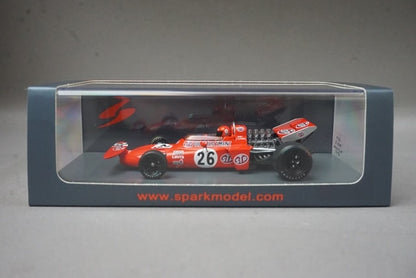 1:43 SPARK S3379 March 711 Austrian Grand Prix 1971 #26 N. Lauda model car