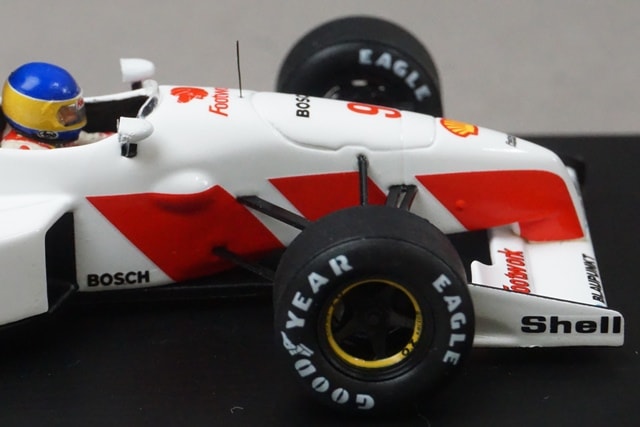 1:43 SPARK S3980 Footwork FA12 Monaco GP 1991 #9 M. Alboreto model car