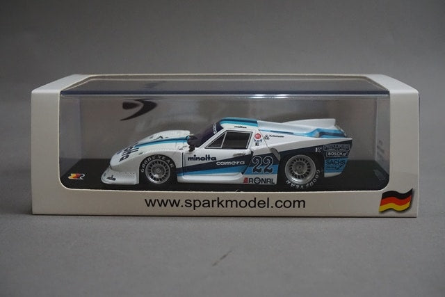 1:43 Spark SG504 Zackspeed Europa Gr5 DRM 1979 #22 H. Ertl model car