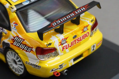 1:43 HPI 948 FUJITSUBO HPI Subaru Impreza 2006 #2 Toshihiro Yoshida Kazuhiro Koizumi model car