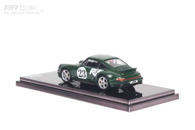 [ Pre-order ] 680201011 AR Box x Tenmil [ Almost Real Model ] 1:64 RUF SCR 2018 Duck Wing (911 SC) Irish Green #23 China Toy Show Exclusive