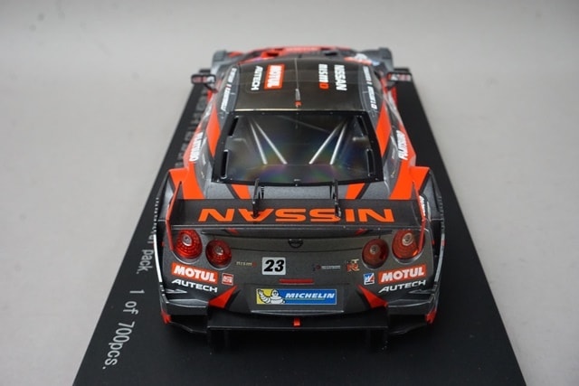 1:18 EBBRO KWAM120003 Dealer Special Order Nissan Motul Autech GT-R Super GT500 2014 #23 Special Pack