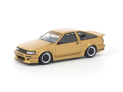 [ Pre-order ] PR640411 POP RACE 1:64 RWB AE86 GOLD