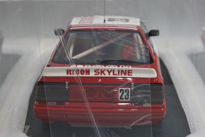 1:18 ignition model IG1725 RICOH Nissan Skyline WTC 1987 #23 with Kazuyoshi Hoshino figure
