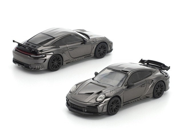 [ Pre-order ] PRDC005 POP RACE 1:64 992 Stinger GTR Dark Chrome