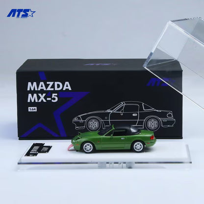 [ Pre-order ] ATS880105 ATS 1:64 Mazda Eunos Roadster MX-5 Eunos Roadster (NA/Miata) Green