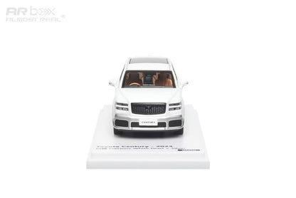 [ Pre-order ] 670221201 AR Box [ Almost Real Model ] 1:64 Toyota Century SUV G70 2023 White-Silver