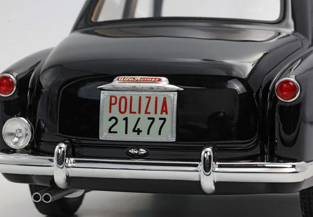 [ Pre-order ] RGM18003POL BBR 1:18 Alfa Romeo 1900 by RGM Design Squadra Mobile Polizia (No Case)