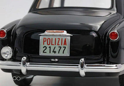 [ Pre-order ] RGM18003POL BBR 1:18 Alfa Romeo 1900 by RGM Design Squadra Mobile Polizia (No Case)