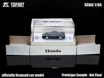 [ Pre-order ] TP0011 TopArt MODEL 1:64 Honda NSX-R (NA2) 2002-05 Metallic Black