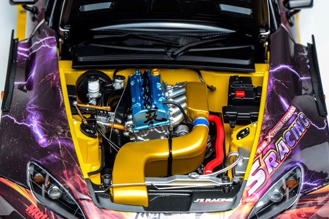 [ Pre-order ] M85127 MOTORHELIX 1:18 Honda S2000 J's Racing Maou 2013