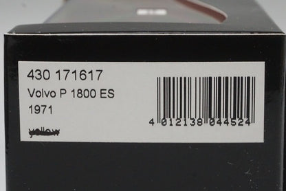 1:43 MINICHAMPS 430171617 Volvo P1800 ES 1971 Yellow