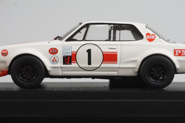 1:43 RAI'S H7437101 Nissan Skyline GT-R Racing (KPGC10) Fuji Grand Championship 1971 #1 Kunimitsu Takahashi