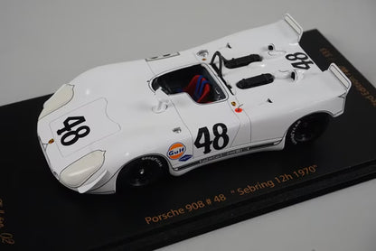 1:43 Spark Kaneko Office Custom-Made Porsche 908 Sebring 12H 1970 #48 S. McQueen