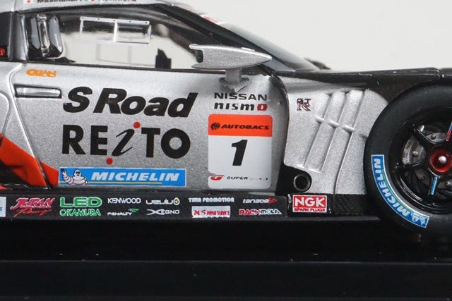 1:43 EBBRO 44852 Nissan S-Road REITO MOLA GT-R SGT500 2012 #1 Low