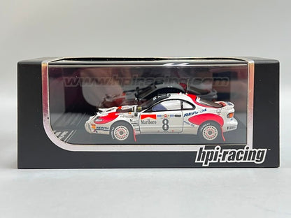 1:43 HPI 8004 Toyota Celica Turbo 4WD Safari 1992 #8 Marlboro specification