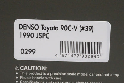 1:43 ignition model IG0299 Denso Toyota 90C-V JSPC 1990 #39