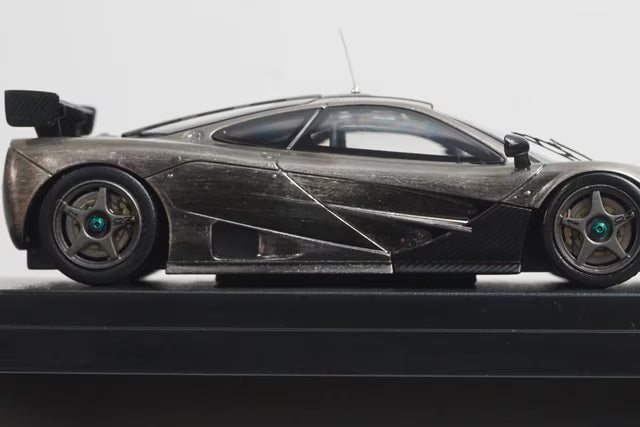 1:43 HPI 8249 Mirage McLaren F1 GTR Black Metal Polish Model