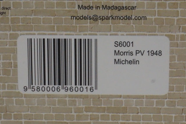 1:43 Spark S6001 Morris PV 1948 Michelin