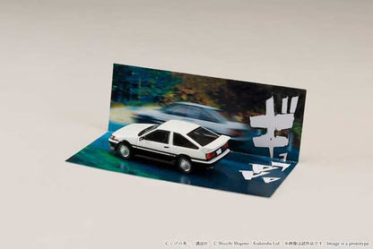 [ Pre-order ] HJDMD008B Hobby Japan 1:64 Toyota Corolla Levin (AE86) Initial D Wataru Akiyama VS Takumi Fujiwara
