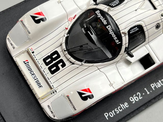 1:43 Spark CA-WOL-13 Kartima Custom Porsche 962 1.Platz IMSA Miami 1986 #86