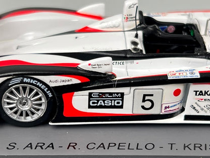1:43 Spark S0674 Audi R8 Team GOH Le Mans Winner 2004 #5