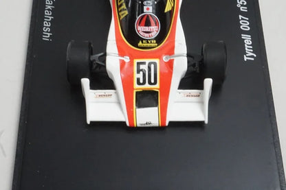 1:43 Spark S1639 Tyrrell 007 Japan GP 1977 #50 Kunimitsu Takahashi