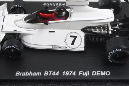 1:43 Spark CAR-SPK-BT44 Brabham BT44 Fuji Demo Run 1974 Masami Kuwajima PLANEX Special Package