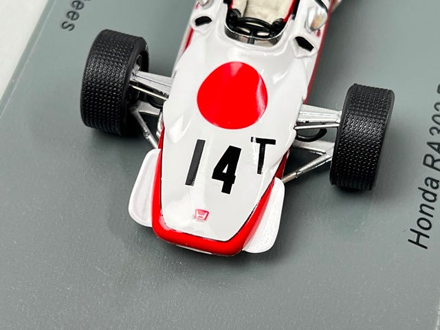1:43 Spark S6228 Honda RA302 Practice Italian GP 1968 #14 J. Surtees