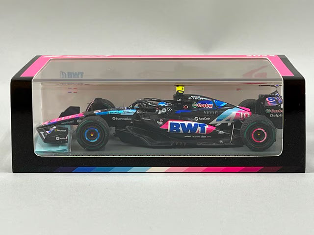 1:43 Spark S9552 BWT Alpine F1 Team A524 Brazilian GP 3rd 2024 #10 P. Gasly
