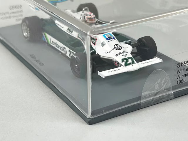 1:43 Spark S6992 Williams FE07B British GP Winner 1980 #27 A. Jones
