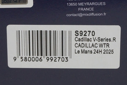 1:43 Spark S9270 Cadillac V-Series R Cadillac WTR Le Mans 24H 2025 #101