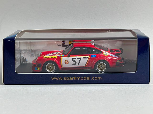 1:43 Spark S9819 Porsche 934 Le Mans 24H 1976 #57 T. Schenken / T. Hezemans