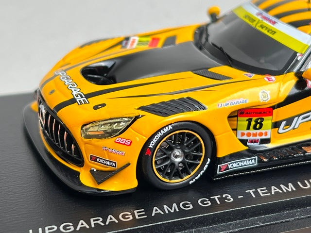 1:43 Spark 43SGT25018 Up Garage AMG GT3 GT300 Super GT 2025 #18 Takashi Kobayashi / Hayato Nomura