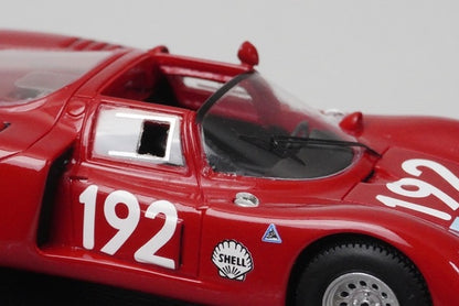 1:43 Spark SI034 Alfa Romeo T33-2 Targa Florio 3rd 1968 #192 L. Bianchi / M. Casoni