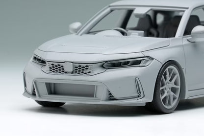 [ Pre-order ] EM674D Make Up EIDOLON 1:43 Honda Civic Type R (FL5) 2022 Sonic Gray Burl