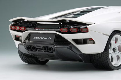 [ Pre-order ] EML207A Make Up EIDOLON 1:18 Lamborghini Countach LPI 800-4 (Wing Up) White